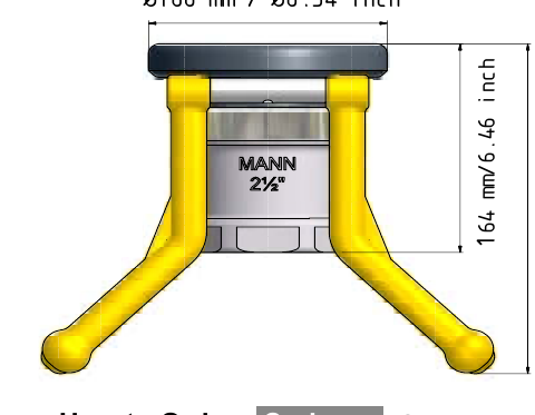 Slangunit Option - Lange handgreep