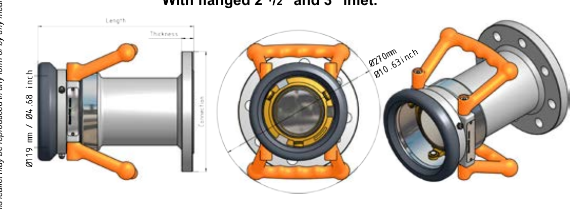 3" Slangunit/koppeling