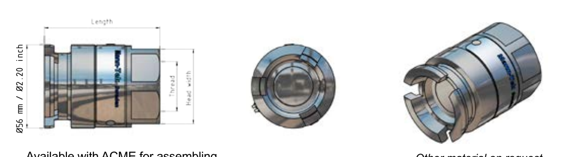 1" Tankunit/adapter