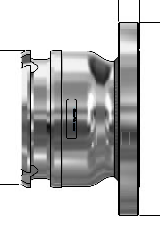 8" Tankunit/adapter