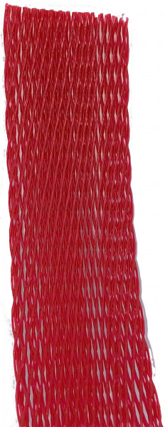 Buisnet - Netkous - rekbereik 50 tot 100mm - (Rood) - Per meter