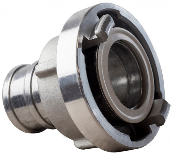 Raccord Storz - embout long - aluminium - Ø38mm - nokafstand 81mm