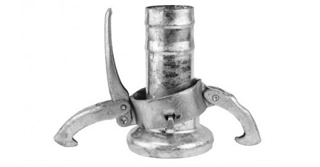 Perrot Koppeling C78 Vrouwelijk met Tule 70 x 70 mm Incl Knevel en O-ring