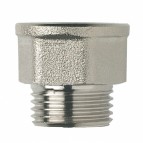 BONFIX 86090 Extension nipple 1/2" x 60 mm chrome