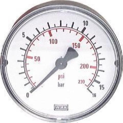 Manometer 40mm Achter Aansluiting 0-2,5 Bar