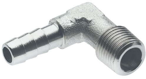 Knie Inschroef Koppeling Opsteek konisch R1/4” x 9 mm