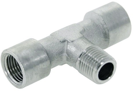 T-Raccord à visser konisch R1/2” x G1/2” Bi x Bi x Bu