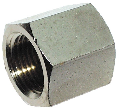 SOK 1/2” zeskant laiton nickelé