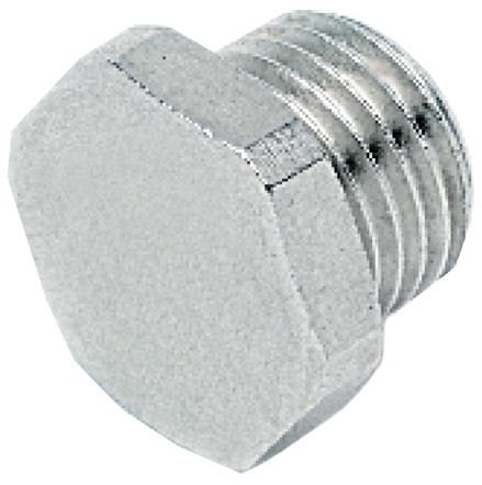 Plug zeskante kop G1/8”
