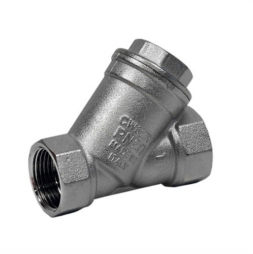 Y-filter - messing/RVS