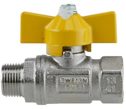 Kogelkraan vlinder 1" Bu x Bi GAS