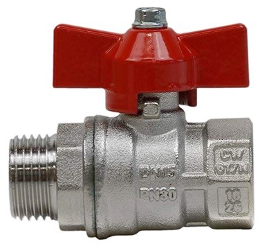 Robinet à boisseau sphérique Vlinder - 1/2" Bu x Bi