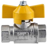Robinet à boisseau sphérique 1/4" Bi x Bi GAS