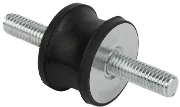 Cylindrique Amortisseur de vibrations Type A/F 30 x 20 - 40 Shore M8x20