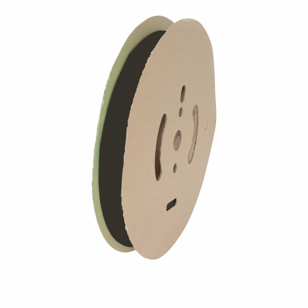 Krimpkous - 25,4mm - Dunwandig - Krimpratio 2:1 - Noir - Op rouleau 30m)