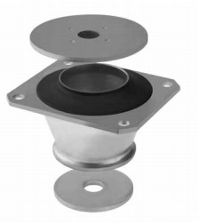 Konusdemper 136.001 70 Shore (Z)