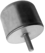 Kraandemper D= 160 M16x44 70 Shore