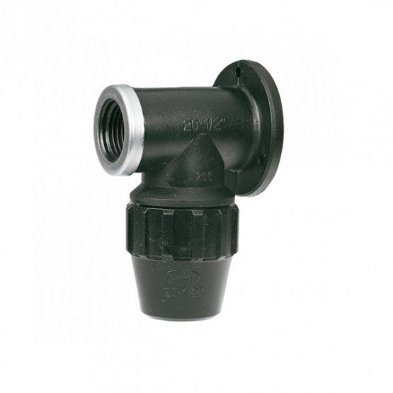 Muurplaat pour PE/tyleen - 32mm x 1” Filetage femelle - 16 bar