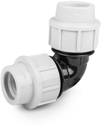 Coude 90° pour PE/tyleen - 32mm - 16 bar