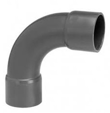Druk PVC bocht 90gr - 50mm - 10 bar