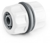 Robinet adaptateur naar Gardena - Haaks - 3/4" Verchroomd