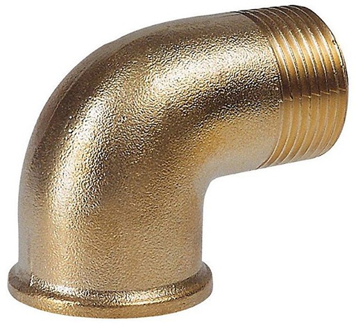 Laiton coude - 1-1/2” Filetage mâle x Filetage femelle