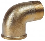Bonfix messing sok - 2” Binnendraad