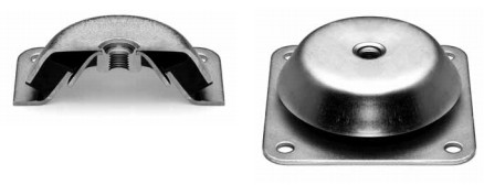 Machine voet 60158001 162 x 170 x 58 - 40 Shore A stop M20i