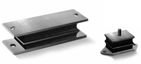 Sandwichlager PS51 170 x 127 x 43 - 60 Shore A HD