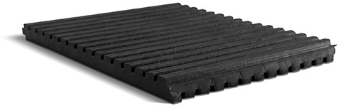 Dempingsmat 500x500x 8 mm 50 Shore L/D -NBR