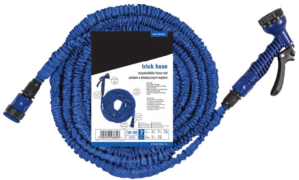 Tuinslang - Uitrekbaar (10-30m) - Blauw