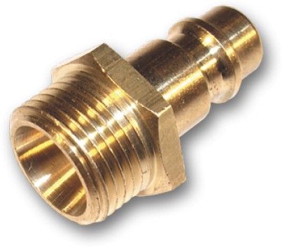 Luchtkoppeling ESSK standaard female - messing - 1/2” buitendraad