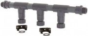 Gardena 4-Wege-Wasserverteiler für 3/4" und 1" Wasserhähne