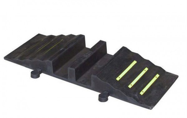 Slangbrug rubber - voor 2 slangen tot 75 mm