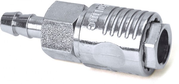 Euroline luchtkoppeling - ventielsteekkoppeling - snelkoppeling avec embout de tuyau - 6mm