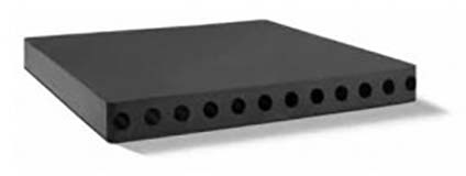 Dempingsplaat 250x25x250 40 Shore