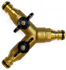 Gardena 4-Wege-Wasserverteiler für 3/4" und 1" Wasserhähne