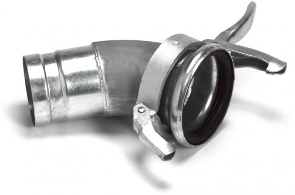 Dallai coude 45° M-deel x V-deel - type C - zingué - 108 mm