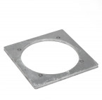 Perrot coupling C77 Male with tulle 75 x 89 mm