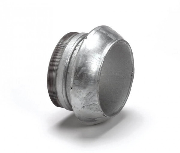 Dallai V-deel x filetage mâle - type C - zingué - 70 mm x 2