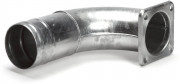 Dallai Bend 90degr M-part x V-part - type C - galvanized - 70 mm