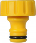 Gardena Raccord de robinet 1" Filetage femelle vers Gardena - Laiton Nickelé