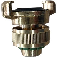 Élément de tuyau avec Geka raccord - pour 3/4" tuyau de jardin - laiton