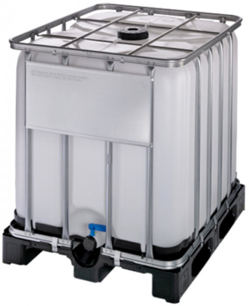 IBC tank - Plastique Pallet - Couvercle 150mm - 2” raccordement - 1000 liter