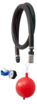 KIN pumps Flottant Tuyau d'aspiration TRONIC - 2 mètre - Inclus raccords