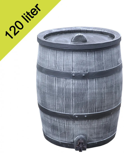 Roto regenton 120 liter gris