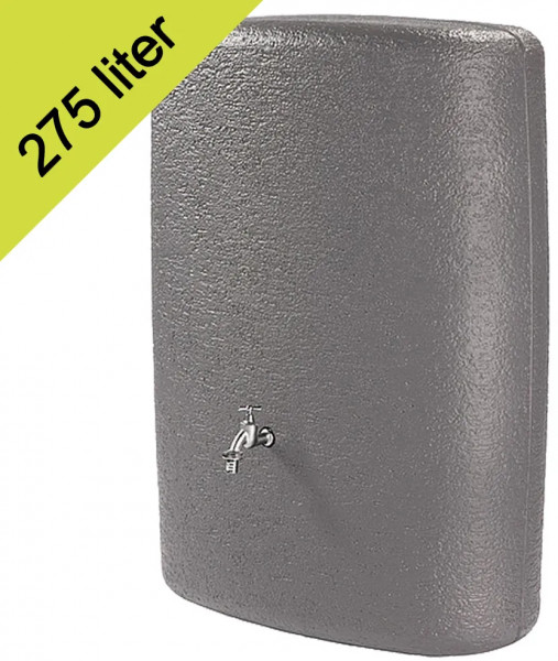 TERRANOVA regenton 275 liter Antraciet
