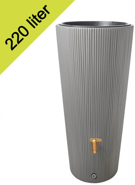 VASO 2in1 DECOR gris 220 liter