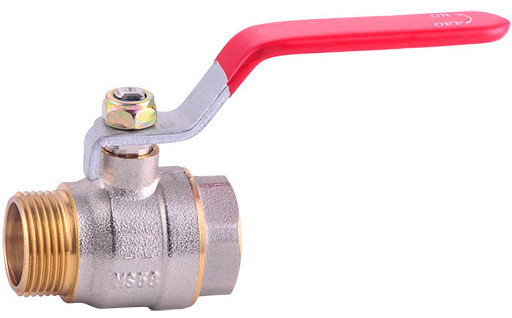 Afsluitkraan / Kogelkraan Messing 3/8" bi x bu afbeelding