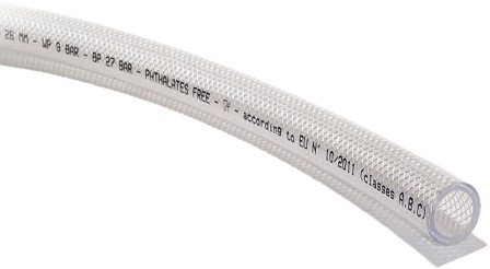 Persluchtslang - PVC - Transparant- 30x40mm (Per Meter)